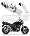 GSX 1400 K1-K4 EXHAUST Suzuki Muffler Auspuff Sportauspuff Silencer Echappement Silencieux Scarico Scarichi Escape Wydech Tłumik ROUND 2001 - 2004 DOMINATOR x