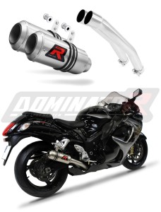 Suzuki GSXR 1300 Hayabusa 2008 - 2019 Schalldämpfer Auspuff GP + dB killer medium