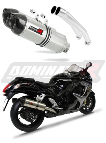 exhaust muffler DOMINATOR HP1 fits to Suzuki GSXR 1300 Hayabusa 2008  2019 6