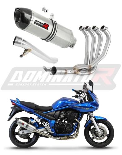 komplette Auspuffanlage mit Schalldämpfer DOMINATOR Full System HP1 passend für Suzuki GSF 650 BANDIT N / S 2005  2006 6