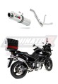 Auspuff Schalldämpfer DOMINATOR rund passend für Suzuki DL 650 V Strom 2007  2011 5