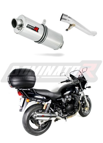 Auspuff Schalldämpfer DOMINATOR OV passend für Suzuki GSX 750 INAZUMA 1997  2003 5
