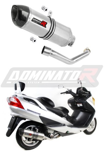 BURGMAN 400 EXHAUST Suzuki Muffler Auspuff Sportauspuff Silencer Echappement Silencieux Scarico Scarichi Escape Wydech Tłumik Carbon Tip HP1 2003 - 2006 Dominator  x