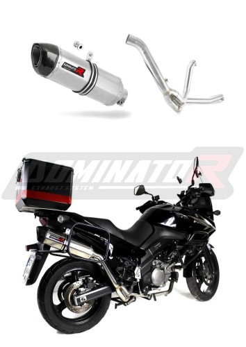 DL 650 V-STROM / XT 2012 - 2016 Exhaust SUZUKI Muffler Auspuff Sportauspuff Silencer Echappement Silencieux Scarico Scarichi Escape Wydech Tłumik HP1Dominator Exhaust System x