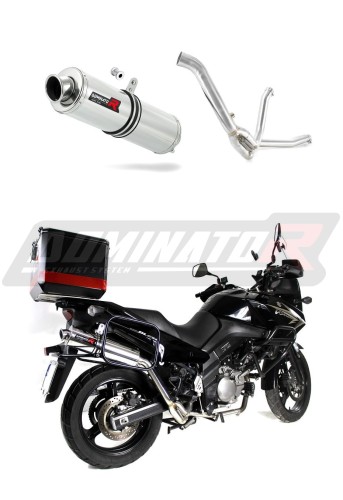 wydech tłumik DOMINATOR Okrągły pasujący do motocykla Suzuki DL 650 V-Strom / XT 2012 - 2016 5