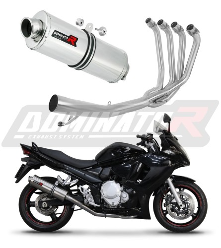 komplette Auspuffanlage mit Schalldämpfer DOMINATOR Full System OV passend für Suzuki GSX 1250 FA 2010  2016 7