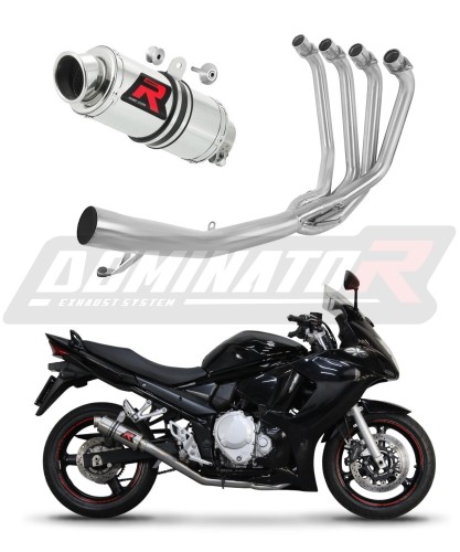 komplette Auspuffanlage mit Schalldämpfer DOMINATOR Full System GP1 passend für Suzuki GSX 1250 FA 2010  2016 7