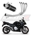 komplette Auspuffanlage mit Schalldämpfer DOMINATOR Full System GP1 schwarz passend für Suzuki GSX 1250 FA 2010  2016 7