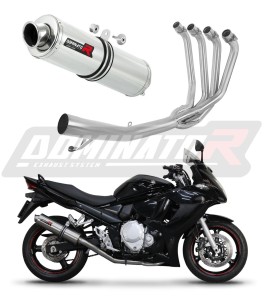 Suzuki GSX 1250 FA 2010 - 2016 Full Exhaust System Collector Silencer ST + dB killer