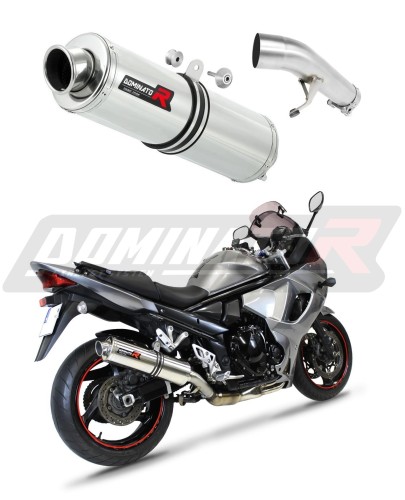 Auspuff Schalldämpfer DOMINATOR rund passend für Suzuki GSX 1250 FA 2010  2016 6