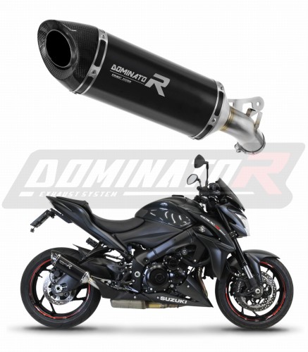 Auspuff Schalldämpfer DOMINATOR HP8 schwarz passend für Suzuki GSXS 1000 / F 2015  2020 6
