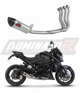 Suzuki GSX-S 1000 / F 2015 - 2020  Low Level Auspuffanlagen Schalldämpfer HP8 + dB killer medium