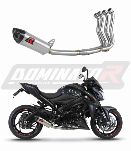 komplette Auspuffanlage mit Schalldämpfer DOMINATOR Full System HP8 passend für Suzuki GSXS 1000 / F 2015  2020 6