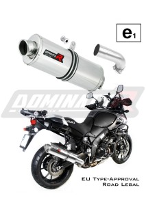 V-STROM DL 1000 Homologated Exhaust Schalldämpfer OVAL 2017 - 2020