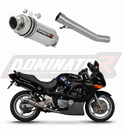 exhaust muffler DOMINATOR GP1 fits to Suzuki GSXF 750 1998  2006 6