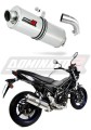 SV 650 Exhaust Suzuki Muffler Auspuff Sportauspuff Silencer Echappement Silencieux Scarico Scarichi Escape Wydech Tłumik OVAL 2016 - 2019 Dominator  x