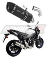 Auspuff Schalldämpfer DOMINATOR HP1 schwarz passend für Suzuki SV 650 2016  2023 3