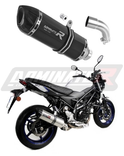 Auspuff Schalldämpfer DOMINATOR HP1 schwarz passend für Suzuki SV 650 2016  2023 3