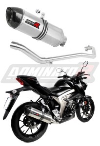 Suzuki GSX S 125 2017 - 2019 Auspuffanlagen Schalldämpfer HP1 + dB killer medium