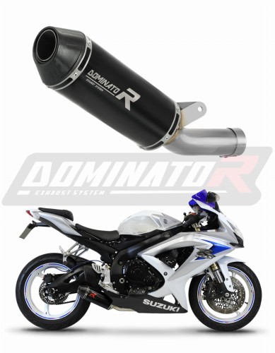 Suzuki GSXR 750 K8 K9 LO 2008 -2010  motorcycle Exhaust Muffler Auspuff Sportauspuff Silencer Echappement Silencieux Scarico Scarichi Escape Wydech Tłumik HP3 BLACK LOW LEWEL  Dominator x