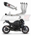 komplette Auspuffanlage mit Schalldämpfer DOMINATOR Full System HP8 passend für Suzuki GSXS 1000 / F 2015  2020 6