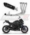 komplette Auspuffanlage mit Schalldämpfer DOMINATOR Full System HP8 schwarz passend für Suzuki GSXS 1000 / F 2015  2020 6