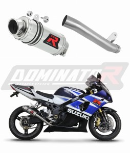 Suzuki GSXR 1000 K1 - K4 2001 - 2004 Schalldämpfer Auspuff Slip-on GP1 + dB killer medium
