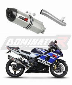 Suzuki GSXR 1000 K1 - K4 2001 - 2004 Schalldämpfer Auspuff Slip-on HP1 + dB killer medium