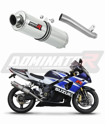 Suzuki GSXR 1000 K1-K4 2001 - 2004 Slip-on Exhaust Muffler Auspuff Sportauspuff Silencer Echappement Silencieux Scarico Scarichi Escape Marmitta Wydech Tłumik ST DOMINATOR EXHAUST SYSTEM x
