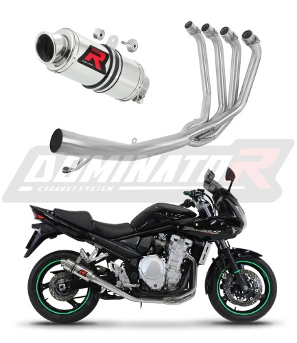 komplette Auspuffanlage mit Schalldämpfer DOMINATOR Full System GP1 passend für Suzuki GSF 1250 N / S B