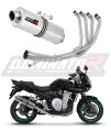 Suzuki GSF 650 N / S BANDIT 2007 - 2016 EXHAUST Collector Manifold Full System Muffler Auspuff Sportauspuff Silencer Echappement Silencieux Scarico Scarichi Escape Wydech Tłumik OV Dominator Exhaust System x