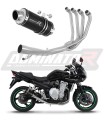 Suzuki GSF 650 N / S BANDIT 2007 - 2016 EXHAUST Collector Manifold Full System Muffler Auspuff Sportauspuff Silencer Echappement Silencieux Scarico Scarichi Escape Wydech Tłumik GP1 BLACK Dominator Exhaust System x