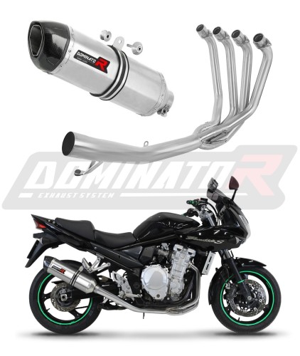 komplette Auspuffanlage mit Schalldämpfer DOMINATOR Full System HP1 passend für Suzuki GSF 650 BANDIT N / S 2