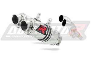 Triumph STREET TRIPLE 675 2007 - 2012 Schalldämpfer Auspuff GP1 + dB killer medium