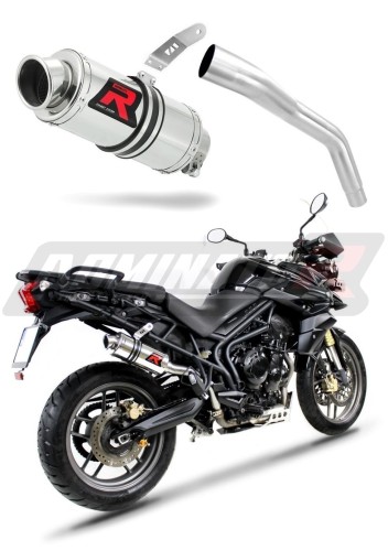 exhaust muffler DOMINATOR GP1 fits to Triumph TIGER 800 XC XR 2011  2014 6
