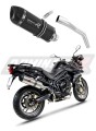 Auspuff Schalldämpfer DOMINATOR HP1 schwarz passend für Triumph TIGER 800 XC XR 2011  2014 3