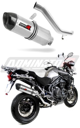 exhaust muffler DOMINATOR HP1 fits to Triumph TIGER EXPLORER 1200 2012  2015 5