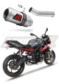Street Triple R 675 EXHAUST Triumph Muffler Auspuff Sportauspuff Silencer Echappement Silencieux Scarico Scarichi Escape Wydech Tłumik GP 2013 - 2016 DOMINATOR x