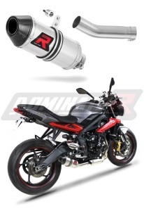 Triumph STREET TRIPLE 675 R / S / RS 2013 - 2016 Schalldämpfer Auspuff HP3 + dB killer medium