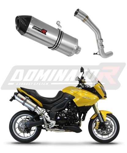 Auspuff Schalldämpfer DOMINATOR HP7 passend für Triumph Tiger 1050 2006  2012 6
