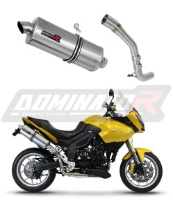 Triumph Tiger 1050 2006 - 2012 Schalldämpfer Auspuff P7 + dB killer medium