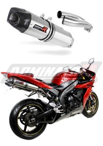 Yamaha YZF R1 1000 RN12 2004 - 2006 Schalldämpfer Auspuff HP1 + dB killer medium