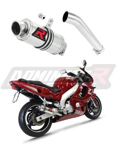 Auspuff Schalldämpfer DOMINATOR GP1 passend für Yamaha YZF 600 R Thundercat 1996  2006 7