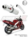 Auspuff Schalldämpfer DOMINATOR homologiert rund passend für YZF 600R Thundercat 1996  2006 8