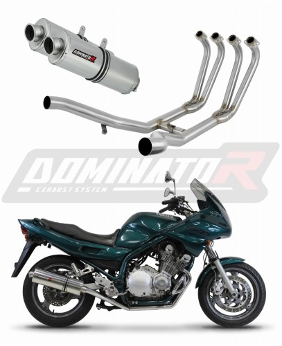 komplette Auspuffanlage mit Schalldämpfer DOMINATOR Full System OV passend für Yamaha XJ 900 Diversion 1994  2003 7