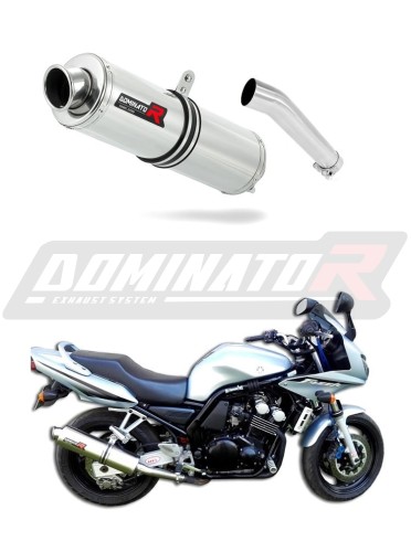 FZS FAZER 600 EXHAUST Yamaha Muffler Auspuff Sportauspuff Silencer Echappement Silencieux Scarico Scarichi Escape Wydech Tłumik ROUND 1998 - 2003 DOMINATOR  x