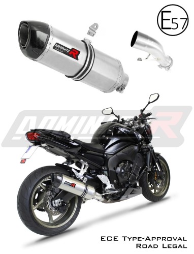 Auspuff Schalldämpfer DOMINATOR homologiert HP1 passend für YAMAHA FZ1 1000 FAZER 2006  2015 8