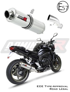 YAMAHA FZ1 1000 FAZER Homologated Exhaust Schalldämpfer RUND 2006 - 2015