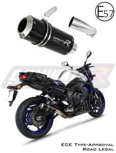 FZ 8 N / FZ8 S FAZER Homologated Exhaust Schalldämpfer GP BLACK 2010 - 2016