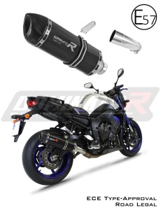 FZ 8 N / FZ8 S FAZER Homologated Exhaust Schalldämpfer HP1 BLACK 2010 - 2016